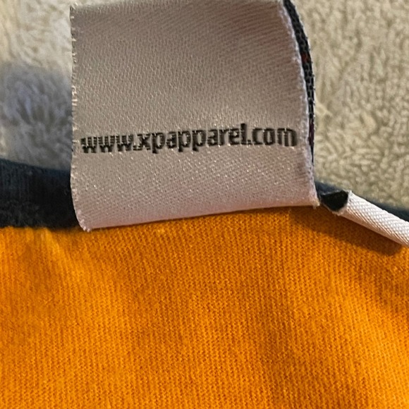 Vintage USA House Beijing 2008 Olympics T Shirt XL Ringer Tee Orange Streetwear - Picture 4 of 8